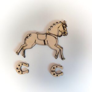 dřevěný kůň prošívací