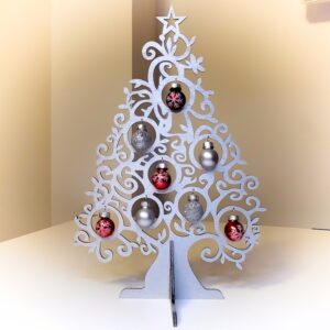 vánoční stromeček stříbrný
