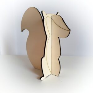 dřevěná veverka skládací