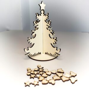 vánoční stromeček dřevěný